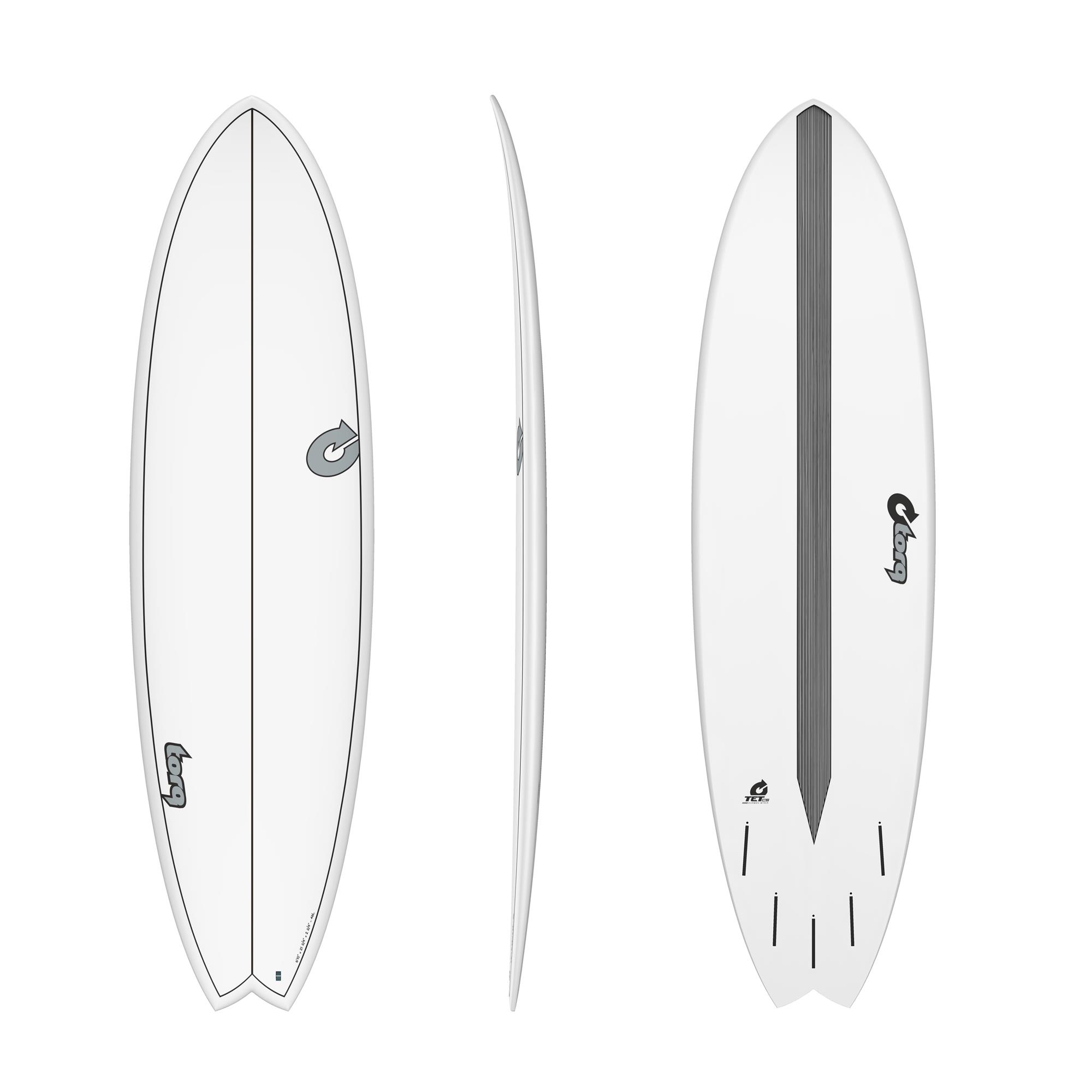 Surfboard TORQ Epoxy TET CS 6.10 MOD Fish Carbon